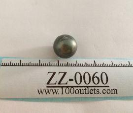 Tahiti Cultured Black Pearls Grade B size 12.47mm Ref. R-SR
