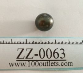 Tahiti Cultured Black Pearls Grade B size 12.23mm Ref. R-SR