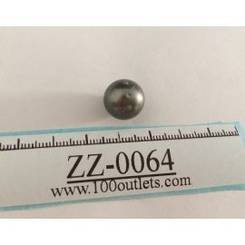 Tahiti Cultured Black Pearls Grade B size 12.47mm Ref. R-SR