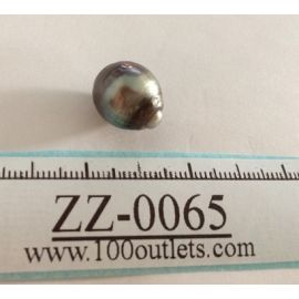 Tahiti Cultured Black Pearl Grade B size 12.56mm Ref. CERDEE