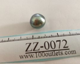 Tahiti Cultured Black Pearl Grade B size 12.98mm Ref. CERDEE