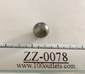 Tahiti Cultured Black Pearl Grade B size 12.46mm Ref. CERDEE