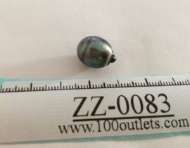 Tahiti Cultured Black Pearl Grade B size 11.17mm Ref. CERDEE