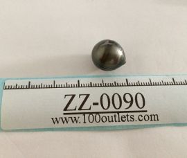 Tahiti Cultured Black Pearl Grade B size 12.83mm Ref. CERDEE