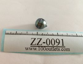 Tahiti Cultured Black Pearl Grade B size 10.64mm Ref. CERDEE