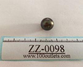Tahiti Cultured Black Pearls Grade B size 13.32mm Ref. R-SR MULTI