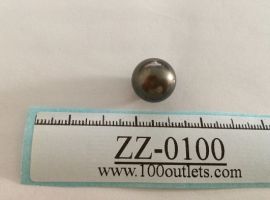 Tahiti Cultured Black Pearls Grade B size 13.28mm Ref. R-SR MULTI