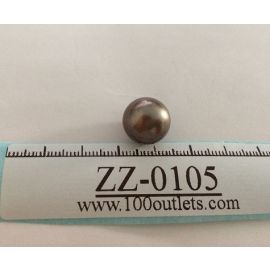 Tahiti Cultured Black Pearls Grade B size 12.89mm Ref. R-SR MULTI