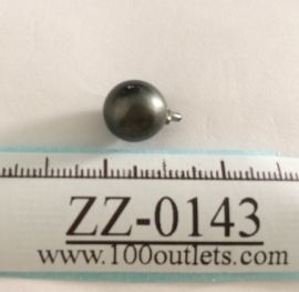 Tahiti Cultured Black Pearl Grade C size 10.67mm Ref. DR-SP