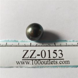 Tahiti Cultured Black Pearls Grade A size 13.81mm  Ref. DR-SD