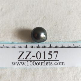 Tahiti Cultured Black Pearls Grade A size 12.95mm  Ref. DR-SD
