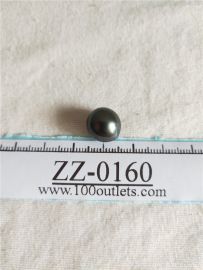 Tahiti Cultured Black Pearls Grade A size 10.87mm Ref. DR-SD