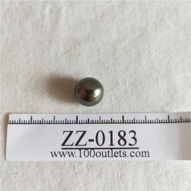 Tahiti Cultured Black Pearls Grade B size 12.29mm Ref. DR-SD
