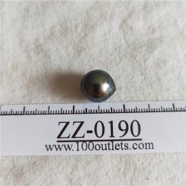 Tahiti Cultured Black Pearls Grade B size 12.57mm Ref. DR-SD