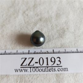 Tahiti Cultured Black Pearls Grade B size 12.12mm Ref. DR-SD