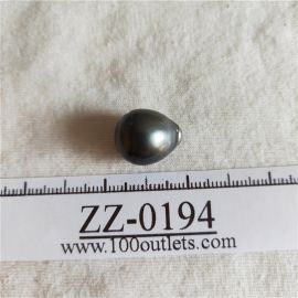 Tahiti Cultured Black Pearls Grade B size 13.13mm Ref. DR-SD