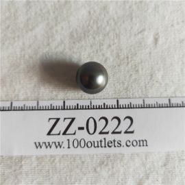 Tahiti Cultured Black Pearls Grade B size 11.54mm Ref. R-SR