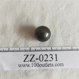 Tahiti Cultured Black Pearls Grade C size 14.63mm Ref. R-SR  MULTI 
